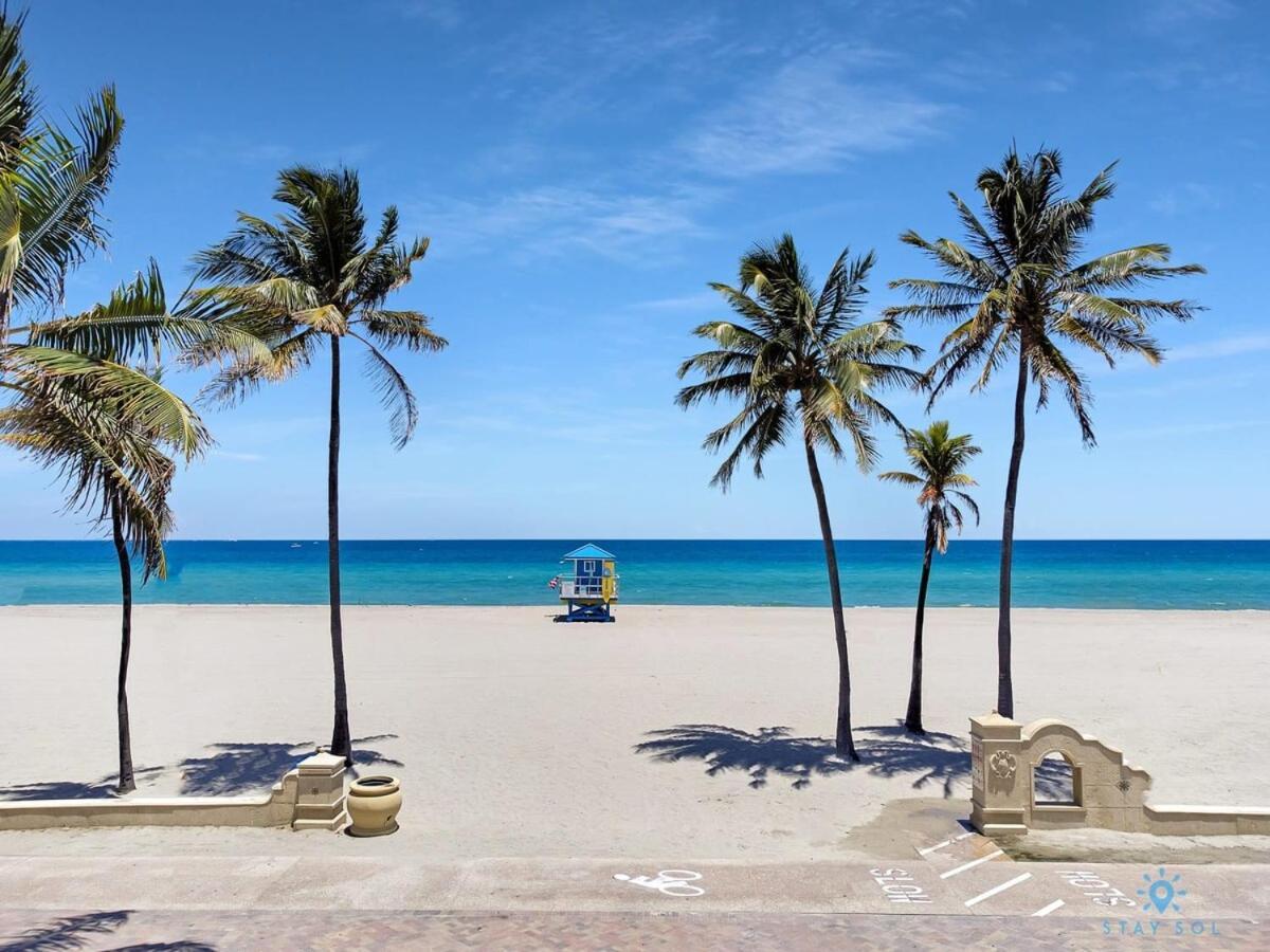 Free Parking, Bay View, Pool, Step To Beach Hollywood Eksteriør billede