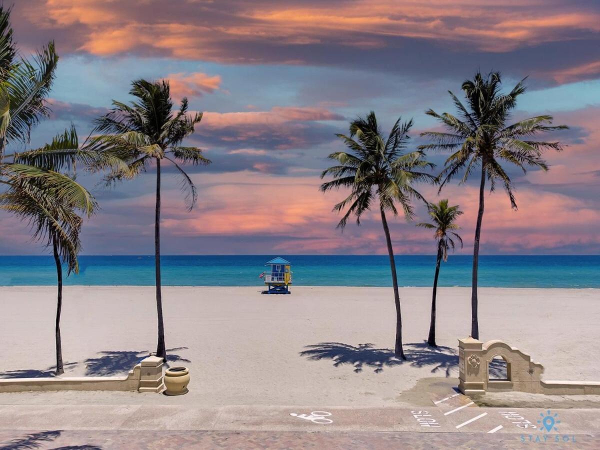 Free Parking, Bay View, Pool, Step To Beach Hollywood Eksteriør billede