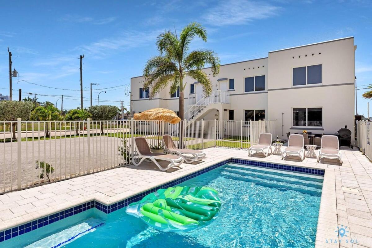 Free Parking, Bay View, Pool, Step To Beach Hollywood Eksteriør billede